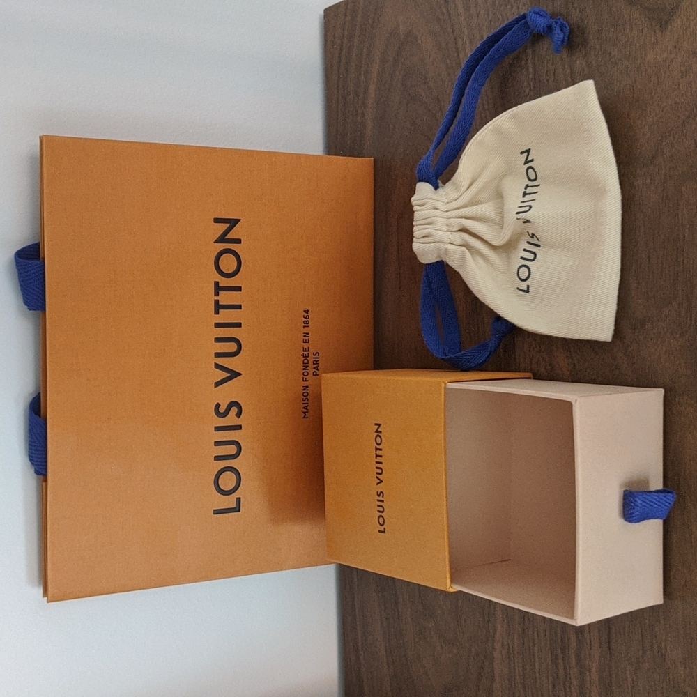 Louis Vuitton bag and ring box (empty)